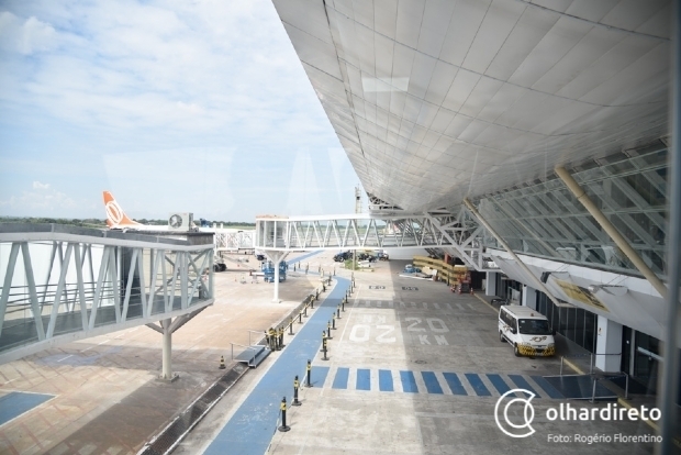 Aeroporto de Cuiab e mais trs so leiloados por R$ 40 milhes para consrcio