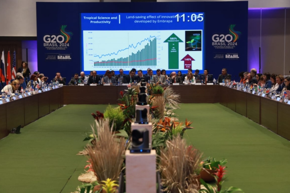 G20 Agro termina com destaque para sustentabilidade na produo e enfrentamento s mudanas climticas